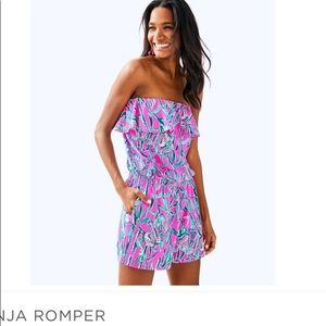 Lilly Pulitzer Anja Romper XS